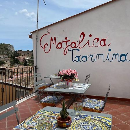 Bed and Breakfast Majolica Taormina Esterno foto