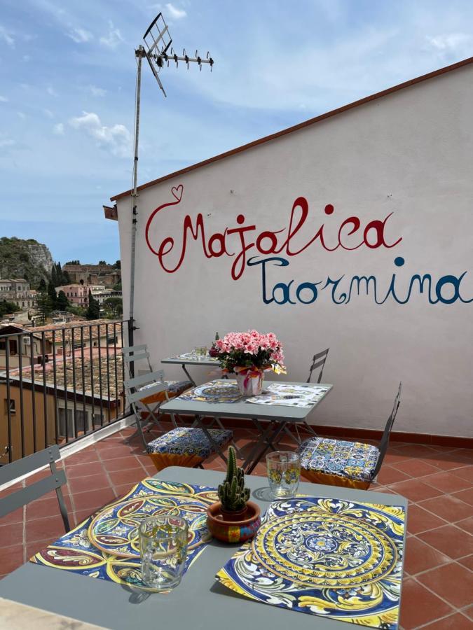 Bed and Breakfast Majolica Taormina Esterno foto